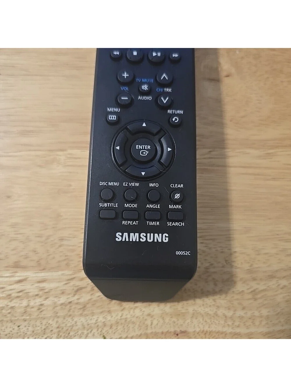 Samsung 00052C DVD/VCR Remote Control for DVD-V5600 V6600 V6700 No Back Cover